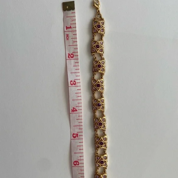 Swarovski Signed  necklace and bracelet set - Picture 7 of 11